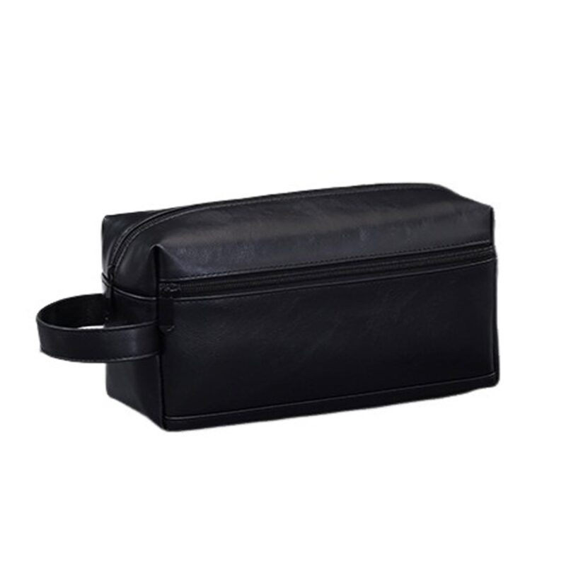 Custom Retro PU Toiletry Bag - 4