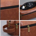 Custom Retro PU Toiletry Bag - 6
