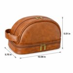 Custom Retro Waterproof Large Capacity Toiletry Bag - 1