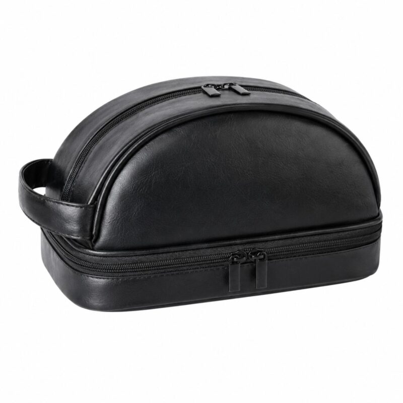 Custom Retro Waterproof Large Capacity Toiletry Bag - 6