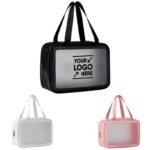 Custom Reusable Translucent Toiletry Bag