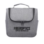 Custom Revis Heathered Toiletry Bag (1 Color Imprint) - 1