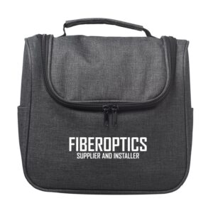 Custom Revis Heathered Toiletry Bag (1 Color Imprint)