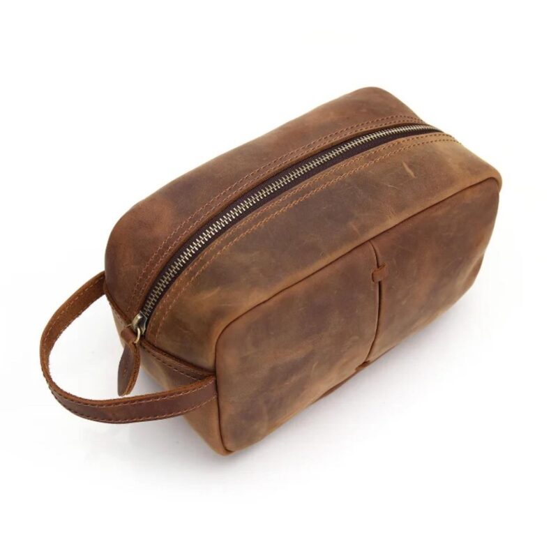 Custom Ridgeton Leather Dopp Kit - 3