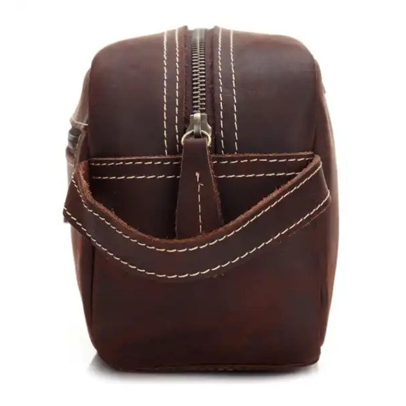 Custom Ridgeton Leather Dopp Kit - 7