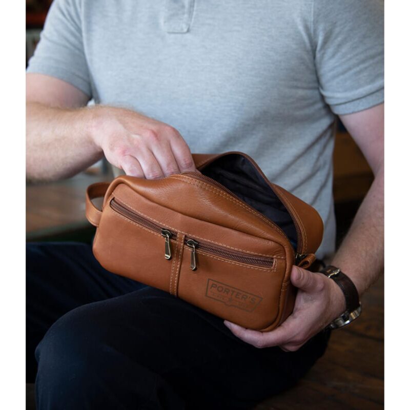 Custom Rio - Leather Dopp Kit - 4