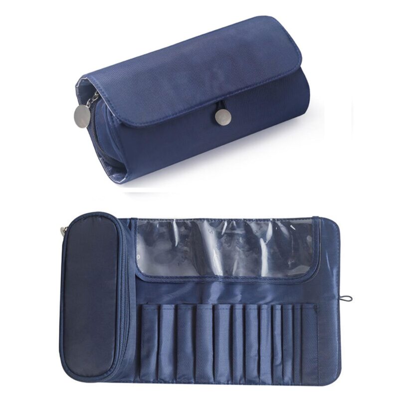 Custom Roll-Up Makeup Organizer Bag Toiletry Bag - 3
