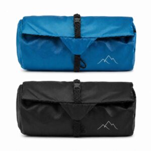 Custom Roll Up Polyester Toiletry Bag With Buckle