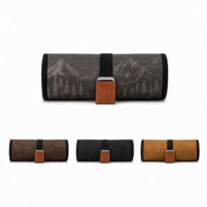 Custom Roll Up Thirteen Pocket PU Toiletry Bag
