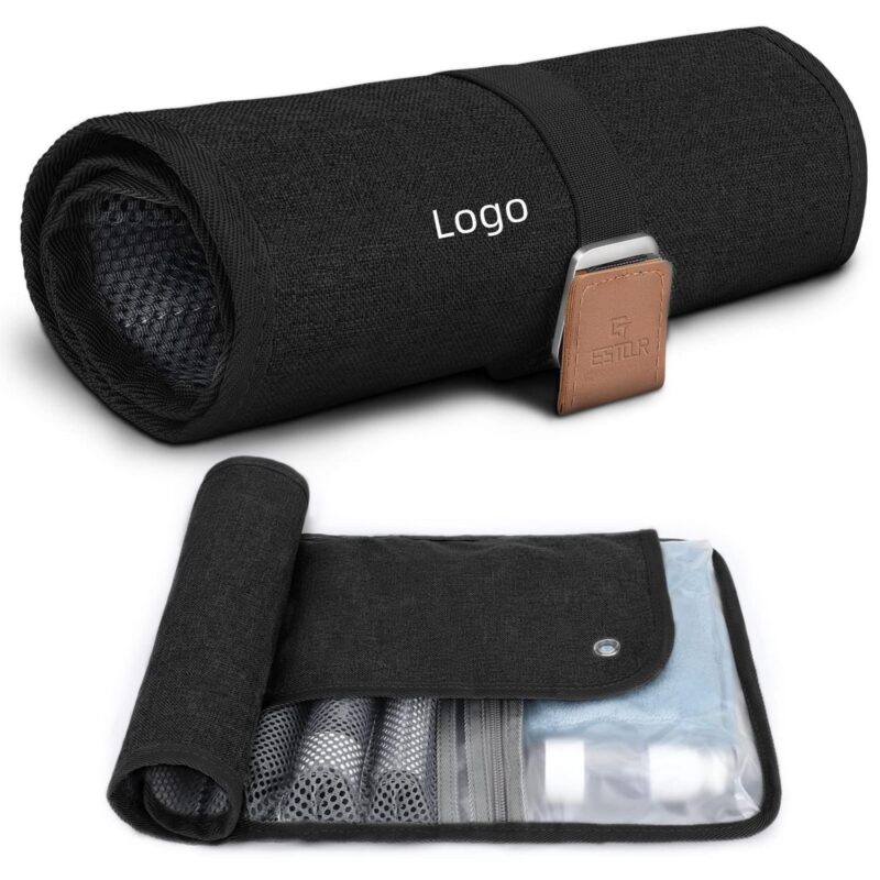 Custom Roll-up Toiletry Bag for Men