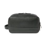 Custom Samsonite Leather Toiletry Bag - Black - 1