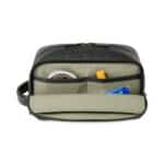 Custom Samsonite Leather Toiletry Bag - Black - 2