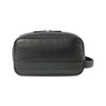 Custom Samsonite Leather Toiletry Bag - Black - 5