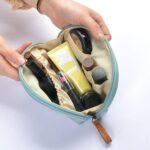 Custom Semi-Circular Nylon Toiletry Bag For Daily Use - 3