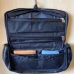 Custom Sheep Leather Zip Around Travel Dopp Kit - 1