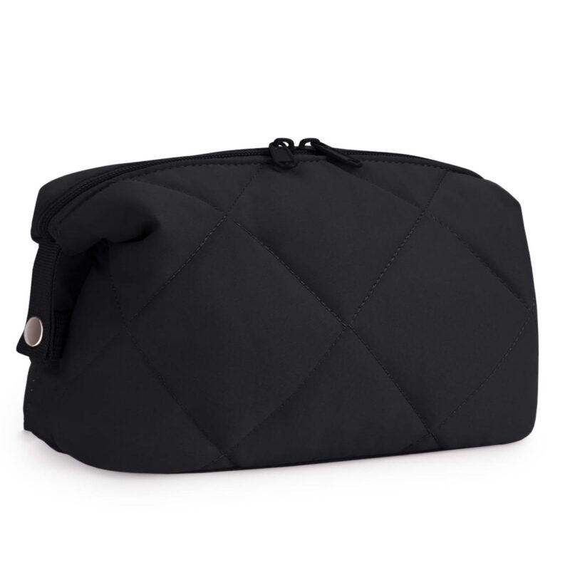 Custom Soft Quilted Puffer Toiletry Bag - 1