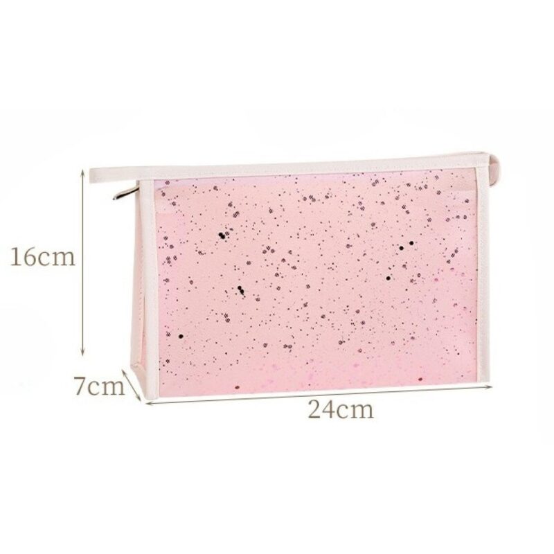 Custom Spot Sequin Cosmetic Bag Toiletry Bag - 1