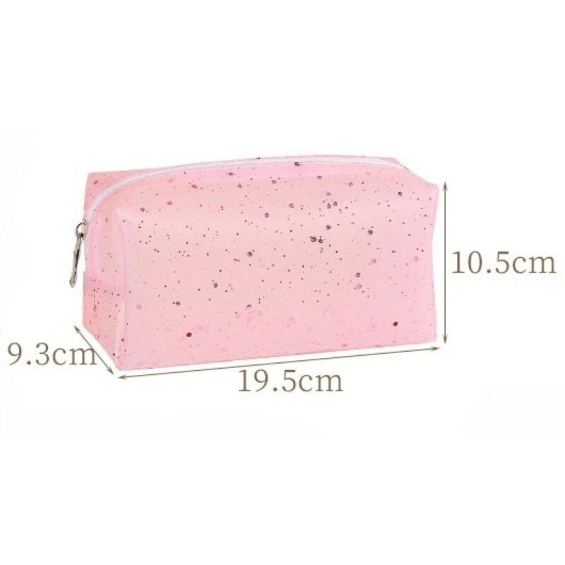 Custom Spot Sequin Medium Cosmetic Bag Toiletry Bag - 1