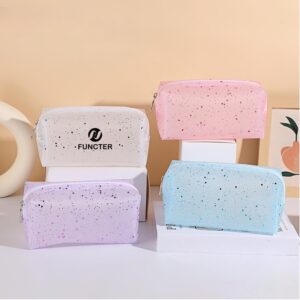 Custom Spot Sequin Medium Cosmetic Bag Toiletry Bag
