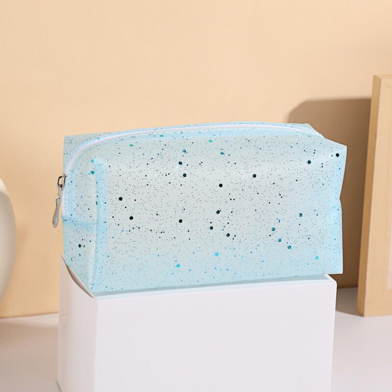 Custom Spot Sequin Medium Cosmetic Bag Toiletry Bag - 5