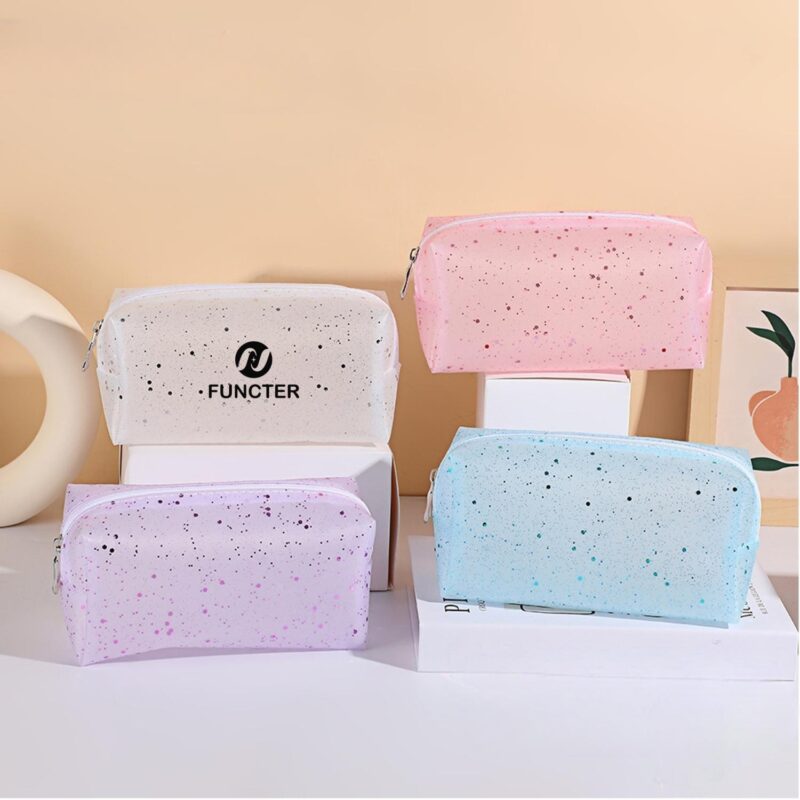 Custom Spot Sequin Medium Cosmetic Bag Toiletry Bag