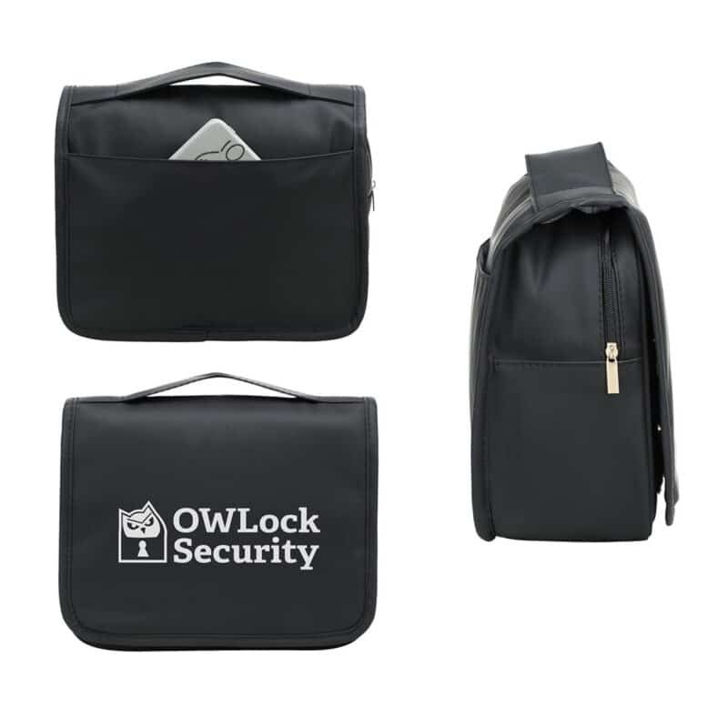 Custom Steward Soft Leatherette Toiletry Bag - 2