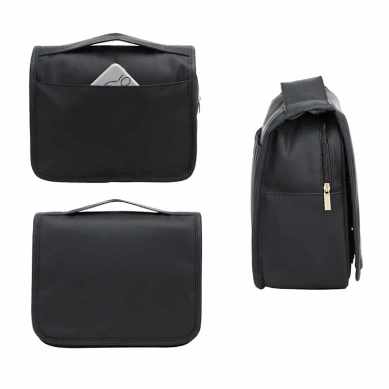 Custom Steward Soft Leatherette Toiletry Bag - 3
