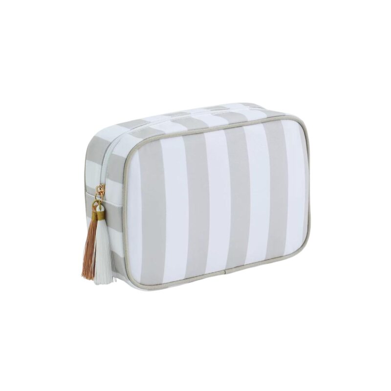 Custom Striped Toiletry Bag - 8