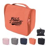 Custom Stylish Hanging Multi-Functional Travel Dopp Kit Bag