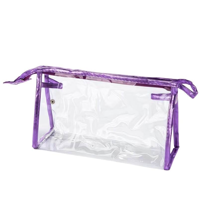 Custom Stylish Polyvinyl Chloride Toiletry Bag For Daily Use - 2