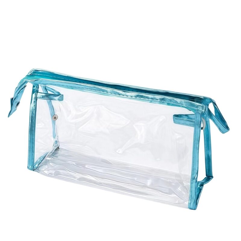 Custom Stylish Polyvinyl Chloride Toiletry Bag For Daily Use - 4
