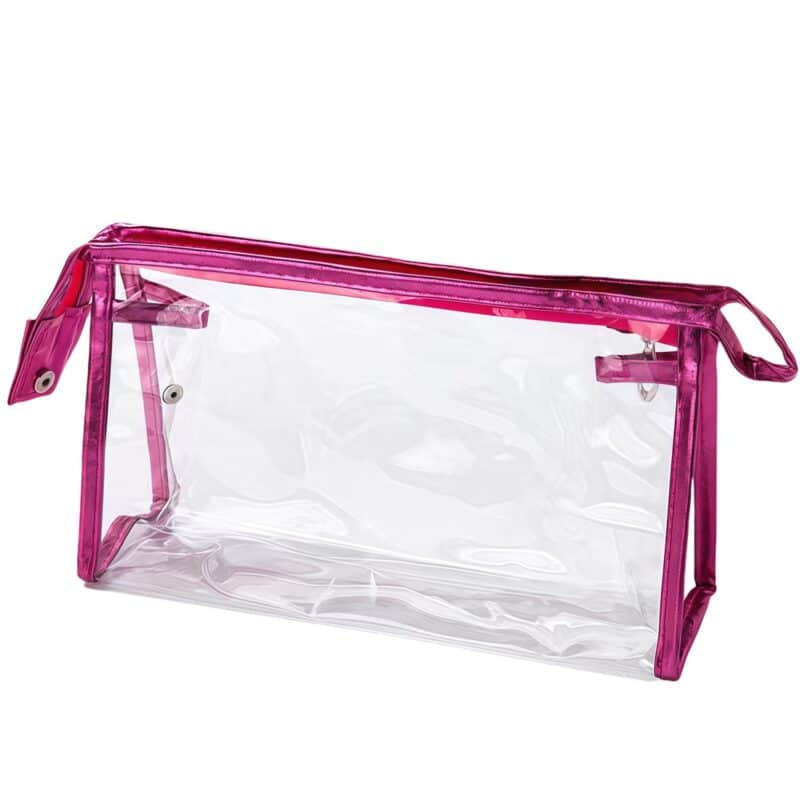 Custom Stylish Polyvinyl Chloride Toiletry Bag For Daily Use - 6
