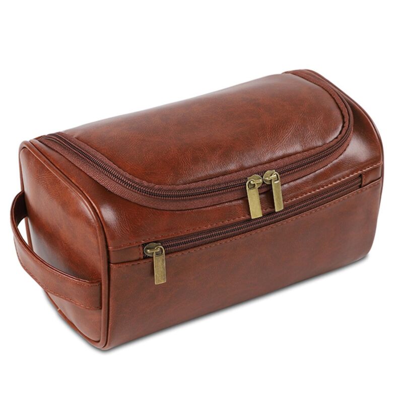 Custom Stylish Waterproof PU Toiletry Bag - 6