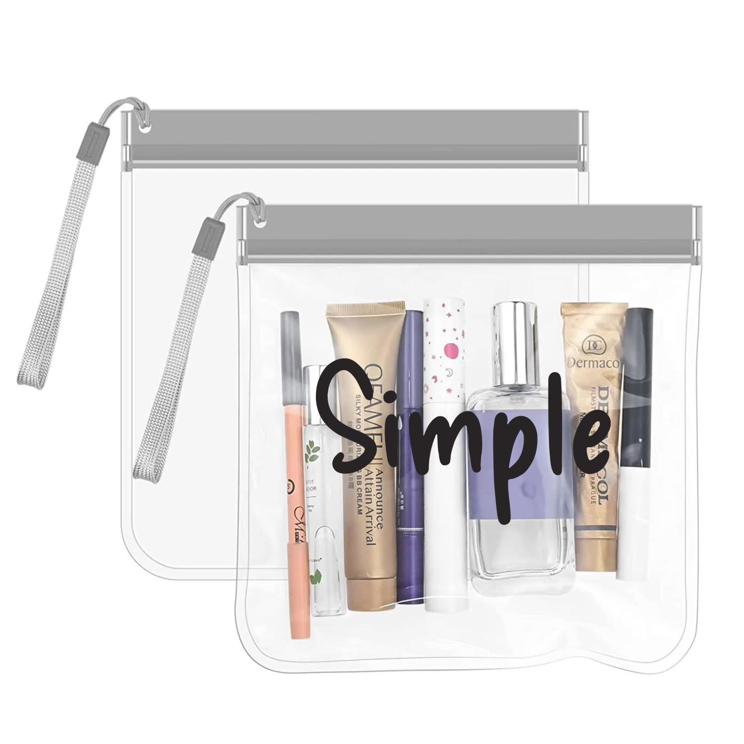 Custom TSA Approved Security Travel Toiletry Bag - 2