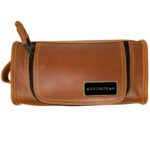Custom Taylor Falls Leather Travel Dopp Kit Bag - 1