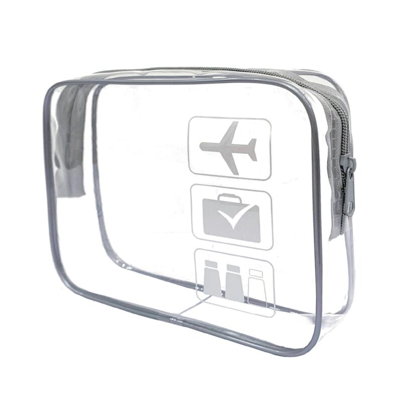 Custom Tear Proof Clear Travel Toiletry Bag - 3