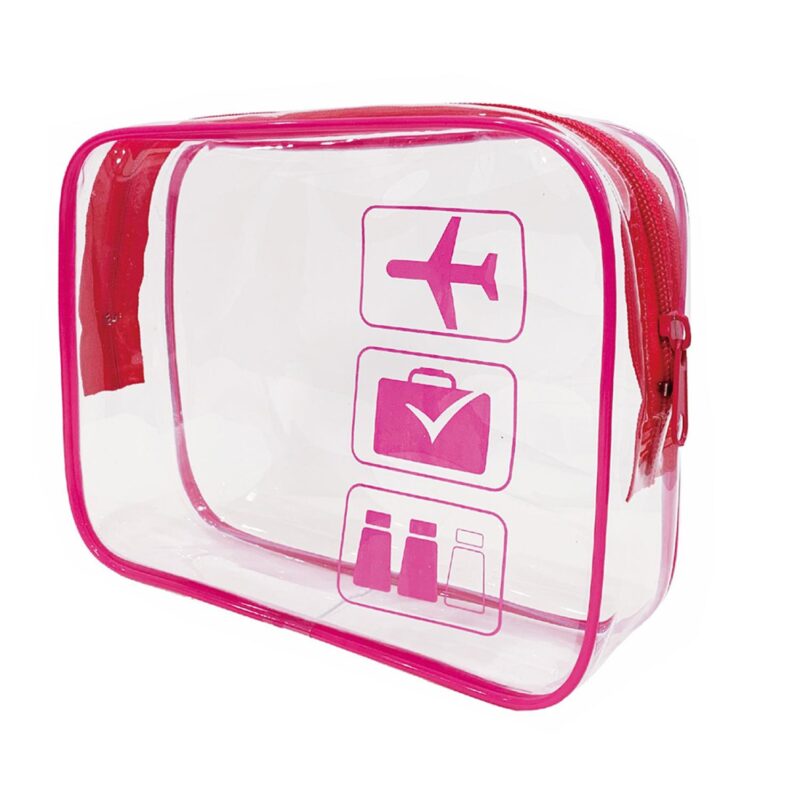 Custom Tear Proof Clear Travel Toiletry Bag - 4