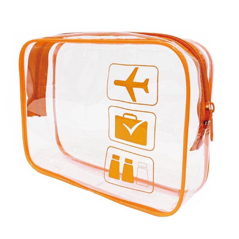 Custom Tear Proof Clear Travel Toiletry Bag - 5