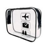 Custom Tear Proof Clear Travel Toiletry Bag - 6