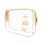 Custom Tear Proof Clear Travel Toiletry Bag - 8