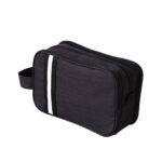 Custom Three-Layer Striped Travel Toiletry Bag - 2