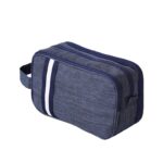 Custom Three-Layer Striped Travel Toiletry Bag - 4