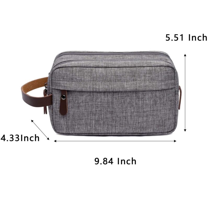 Custom Toiletry Bag Hanging Dopp Kit - 1