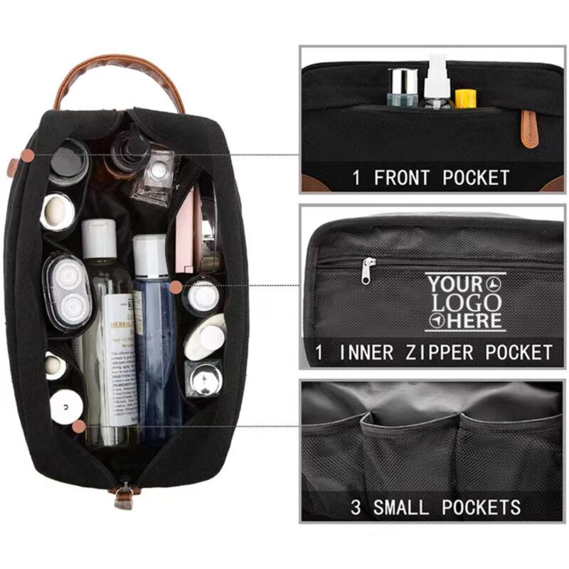 Custom Toiletry Bag Hanging Dopp Kit