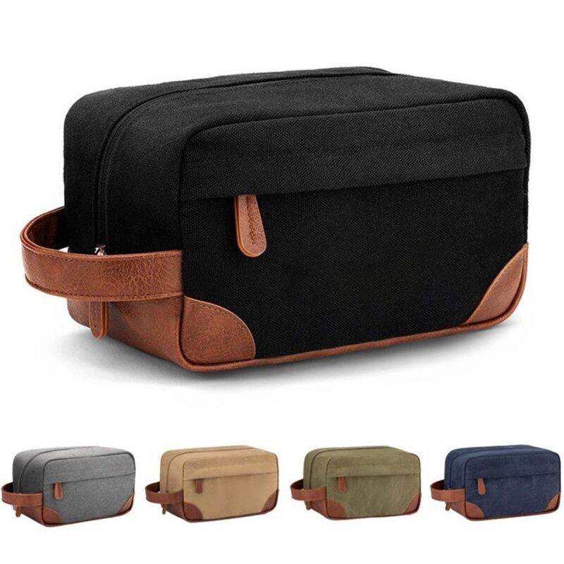 Custom Toiletry Bag Hanging Dopp Kit - 1