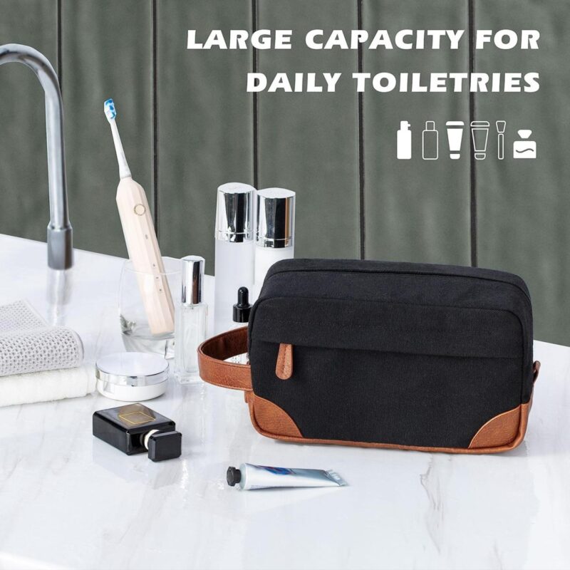 Custom Toiletry Bag Hanging Dopp Kit - 4