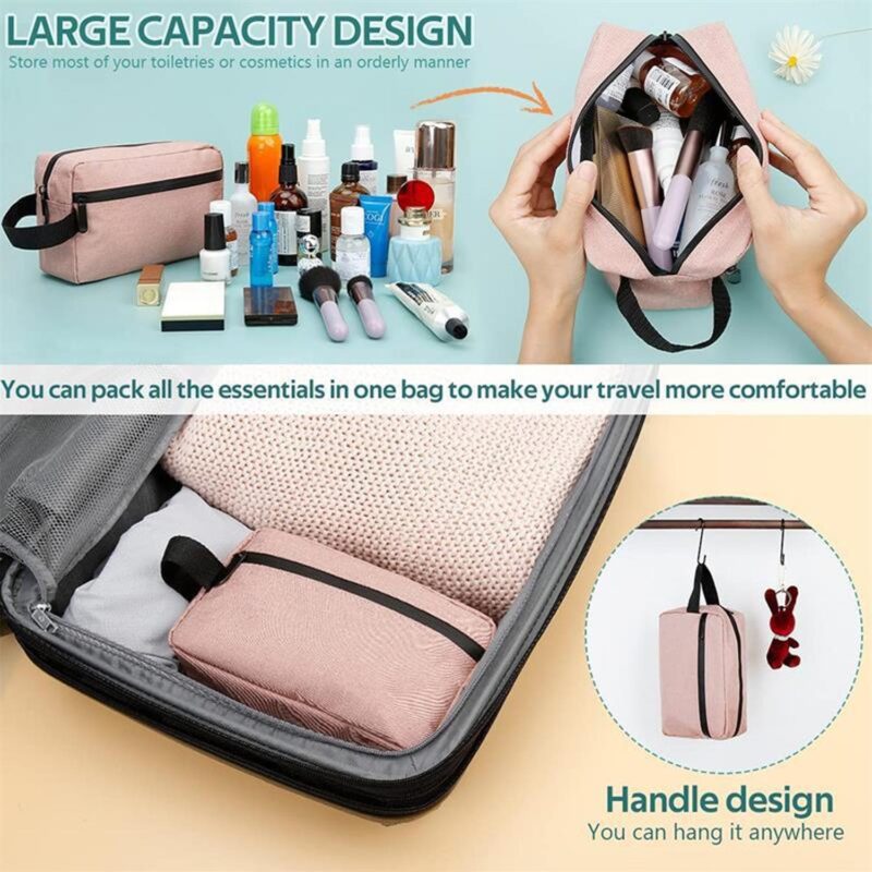 Custom Toiletry Bag Hanging Dopp Kit for Men - 8
