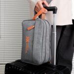 Custom Toiletry Bag for Men Hanging Dopp Kit Water Resistant Shaving Bag Small Toiletry Bag for Traveling