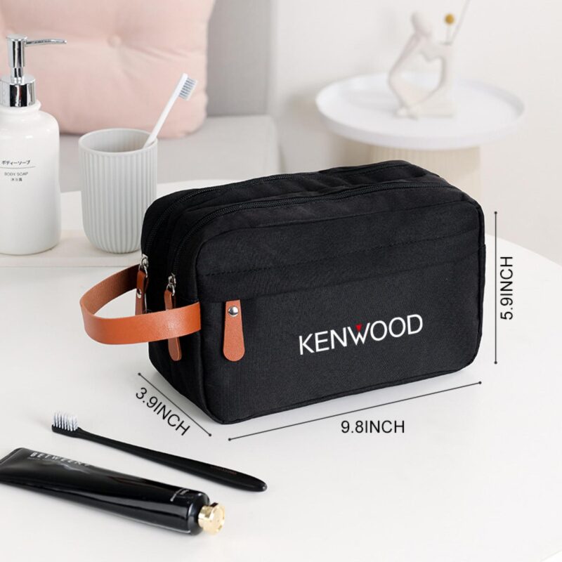 Custom Toiletry Bag for Men Hanging Dopp Kit Water Resistant Shaving Bag Small Toiletry Bag for Traveling - 2
