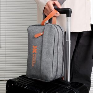 Custom Toiletry Bag for Men Hanging Dopp Kit Water Resistant Shaving Bag Small Toiletry Bag for Traveling